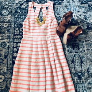 Banana Republic Striped Linen Dress